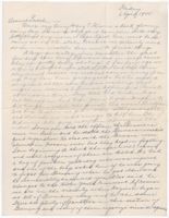 Letter from Clarence Williams to Gretchen Williams, April 6, 1945