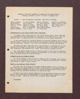 Minutes of Executive Committee of Federation for Jewish Service, November 17, 1949